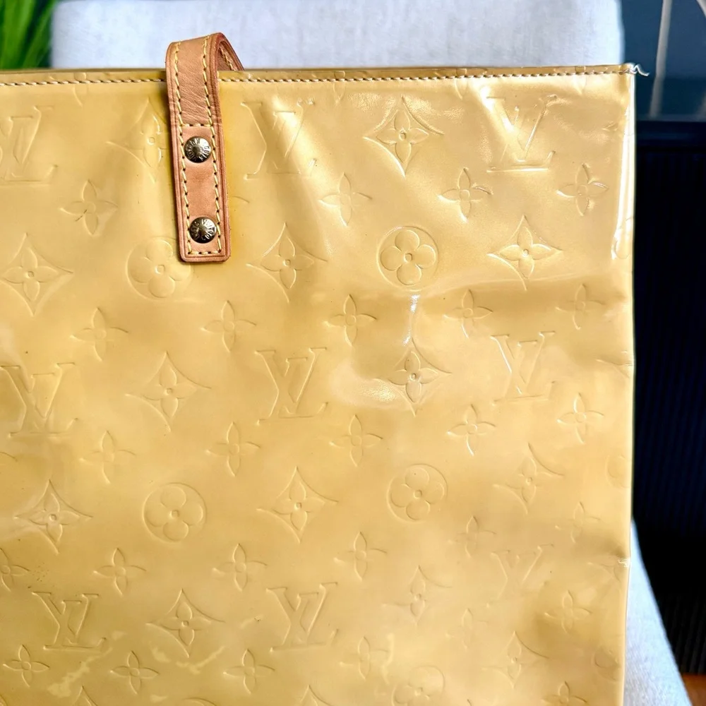 Authentic Louis Vuitton Reade GM Tote bag yellow - Picture 4 of 16